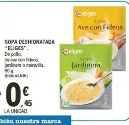 E.Leclerc ELIGES Sopa deshidratada oferta