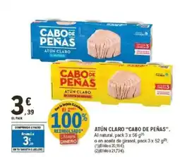 E.Leclerc CABO DE PEÑAS Atún claro oferta