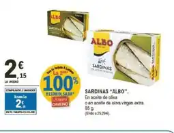 E.Leclerc ALBO Sardinas oferta