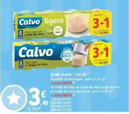 E.Leclerc CALVO Atún claro oferta