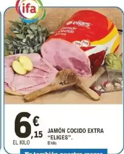 E.Leclerc ELIGES Jamón cocido extra oferta