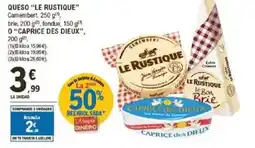 E.Leclerc LE RUSTIQUE Queso oferta
