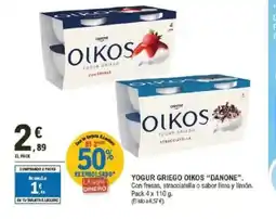 E.Leclerc DANONE Yogur griego oikos oferta