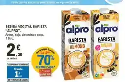 E.Leclerc ALPRO Bebida vegetal barista oferta