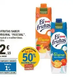 E.Leclerc PASCUAL Brifrutas sabor original oferta