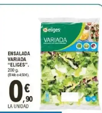 E.Leclerc ELIGES Ensalada variada oferta