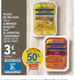 E.Leclerc AGUINAMAR Gildas de anchoa oferta