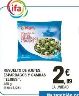 E.Leclerc ELIGES de ajetes, espárragos y gambas oferta