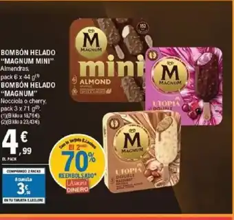 E.Leclerc MAGNUM Bombón helado oferta