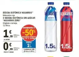 E.Leclerc AQUARIUS Bebida isotónica oferta