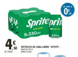 E.Leclerc SPRITE Refresco de lima-limón oferta