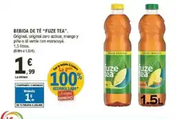 E.Leclerc FUZE TEA Bebida de té oferta