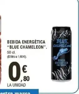 E.Leclerc BLUE CHAMELEON Bebida energética oferta