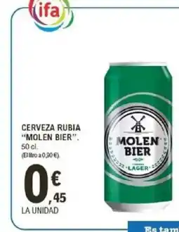E.Leclerc MOLEN BIER Cerveza rubia oferta