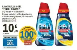 E.Leclerc FINISH POWER Lavavajillas gel oferta