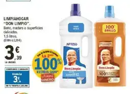 E.Leclerc DON LIMPIO Limpiahogar oferta