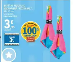 E.Leclerc ROZENBAL Bayetas multiuso microfibra oferta