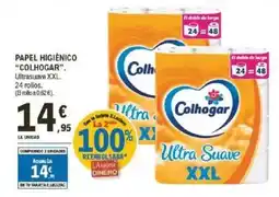 E.Leclerc COLHOGAR Papel higiénico oferta