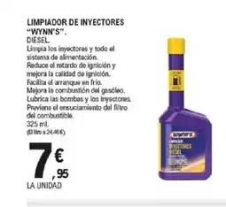 E.Leclerc WYNN'S Limpiador de inyectores oferta