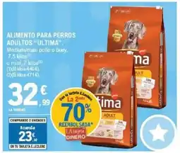 E.Leclerc ULTIMA Alimento para perros adultos oferta