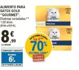 E.Leclerc GOURMET Alimento para gatos gold oferta