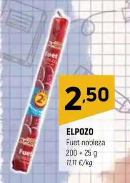 Coviran ELPOZO Fuet nobleza oferta