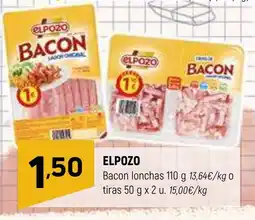 Coviran ELPOZO Bacon lonchas oferta