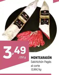 Coviran MONTEARAGÓN Salchichón Pagés oferta