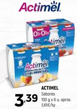 Coviran ACTIMEL Sabores oferta