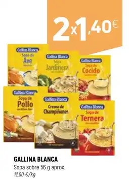 Coviran GALLINA BLANCA Sopa sobre oferta