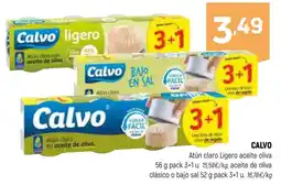 Coviran CALVO Atún claro Ligero aceite oliva oferta