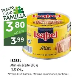 Coviran ISABEL Atún en aceite oferta