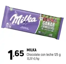 Coviran MILKA Chocolate con leche oferta