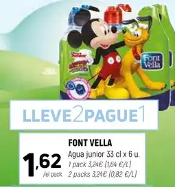 Coviran FONT VELLA Agua junior oferta
