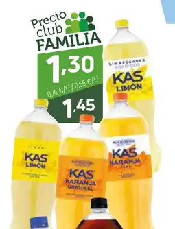 Coviran KAS Limón, naranja, limón o naranja zero oferta