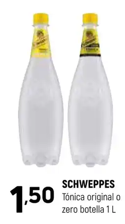 Coviran SCHWEPPES Tónica original o zero oferta
