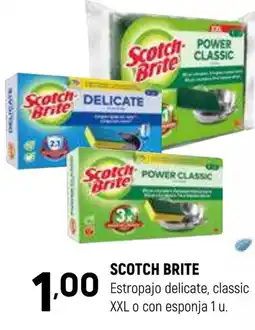 Coviran SCOTCH BRITE Estropajo delicate, classic XXL o con esponja 1 u. oferta