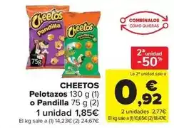 Carrefour Market CHEETOS Pelotazos o Pandilla oferta