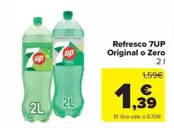 Carrefour Market 7UP Refresco Original o Zero oferta