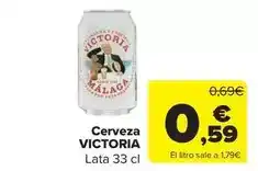 Carrefour Market VICTORIA Cervesa oferta