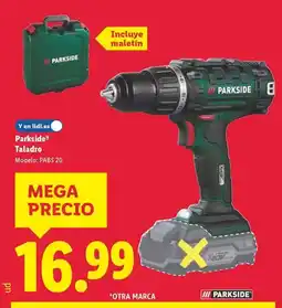 Lidl Parkside - taladro oferta