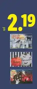 Lidl Felpudo de halloween oferta