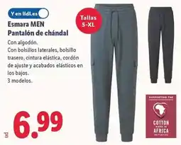 Lidl Esmara - men pantalon de chandal oferta