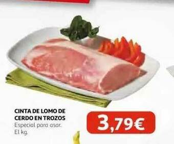 Alcampo Cinta De Lomo De Cerdo En Trozos oferta