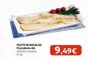 Alcampo Filete De Bacalao oferta