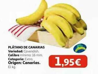 Alcampo Plátano De Canarias oferta