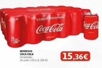 Alcampo Refresco Coca Cola oferta
