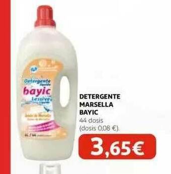 Alcampo Detergente Marsella Bayic oferta