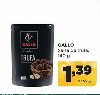 Alimerka Gallo Salsa De Trufa oferta