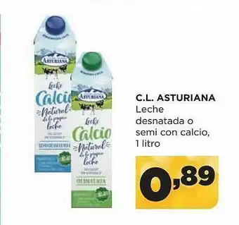 Alimerka C.l. Asturiana Leche Desnatada O Semi Con Calcio oferta
